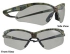 Jackson Nemesis Camo Safety Glasses With Fog Free Clear Lens