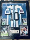 Lionel Messi  Autographed Argentina Wc 2022  Jersey Framed   Icons Coa