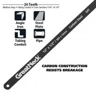 12  24 Tpi Standard Hacksaw Blades Gf213 - Long Lasting Bi-metal