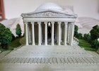 The Jefferson Memorial Model W certificate Of Authenticity The Danbury Mint