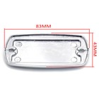Httmt Chrome Fluid Reservoir Cap For Honda Vtx1300 Fury Shadow Aero 1100 Spirit 