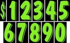 7 1 2 Inch Numbers Windshield Advertising Pricing Stickers Car Dealer You Pick