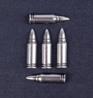 Pkg Of 10 Bullet Metal Rivet Studs 1-3 8  X 3 8  Leather Crafts Silver Concho