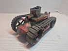 Vintage Arcade Cast Iron World War I Military Tank Toy Army L  k 