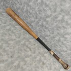 Vintage Wood Baseball Bat 32in 31oz Black Handle Wrapped Grip Old Game Used