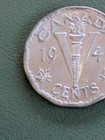 1945 Canada Victory Nickel Five Cents Coin   Nickel 5 Cents 5c