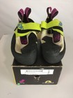 Excellent La Sportiva Skwama Women s Climbing Shoes  Apple Green cobalt Blue  W4