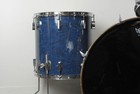 1970s Fibes  blue Marble  Double Bass Drum Kit