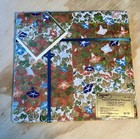 2 Sets Vintage Nos Deadstock Caspari Gift Wrap Ensemble Paper Card Cord