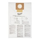 Milwaukee Tool 49-90-1979 Fleece Dust Bags For M18 Fuel 6 Gallon Wet dry Shop