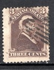 Newfoundland Stamp Scott  51   52  3c  Queen Victoria  Used  Scv 94 25