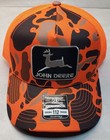 John Deere Black Patch Richardson 112 Trucker Hat Snapback Blaze Duck Camo blaze