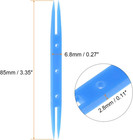 2pcs Weaving Knitting Shuttle 85x6 8x2 8mm Plastic Shuttles  For Lace-making Diy