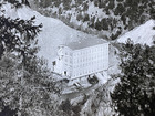 1930s Rppc - Southern California Real Photo Postcard Big Creek Edison Powerhouse