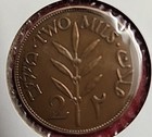  Palestine Coin 2 Mils Issued 1927 Free Shipping                                   