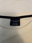 Polo Ralph Lauren Sleepwear Men s Large White Cotton Heavy Knit Pullover Sweater