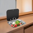 Rv Sink Set 16 3x14 5in Stainless Steel W  Faucet For Motorhome Camper Van