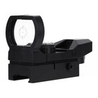 Hunting 4 Reticle Red green Dot Sight Reflex Holographic Scope 20mm Rail Mount