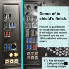 Custom Made Io Shield  3d Printed  Io Backplate