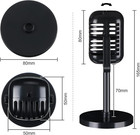 4 Pcs Retro Vintage Microphone Props Halloween Fake Microphone Plastic Pretend M