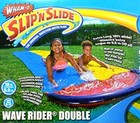 Wham-o Slip N Slide Wave Rider Double Inflatable Water Slide Race Kid Fun Party