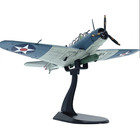 1 72 American Tbd Torpedo Bomber Alloy Aircraft Model Military Airplane Display