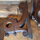 Antique Wooden Corbels  pair 