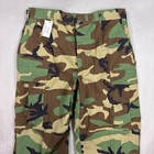 Us Military Pants Mens Medium Woodland Camo Cargo Trouser Vintage Ripstop Y2k