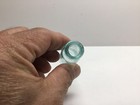 Small Antique Aqua Cylinder Medicine Bottle 