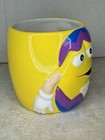 Vintage Galerie M m Yellow Peanut Candy Coffee Mug Easter Egg Ceramic 2003 