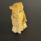 Vintage Japanese Resin Netsuke Figure Bugaku Dancer Or Shrine Maiden 2  Carving