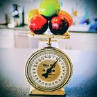 Vintage Way Rite 25lb Farmhouse Kitchen Decor Metal Antique Scale  Rustic Charm