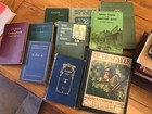 Old Vintage Antique Hardcover 43 Books Staging Decoration 1900s-1940s