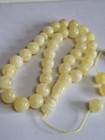       natural Baltic Amber Islamic Prayer 33 Beads Misbaha Tasbih Rosary 52g 13mm