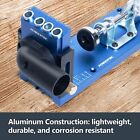 Powertec 71844 Aluminum Pocket Hole Jig Set  1-1 4  Dust Port And Hardware