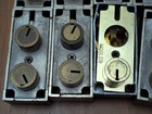 Vintage Lot For Parts X 11 Mosler Safe Deposit Box Brass Lock No Keys 5700 3175