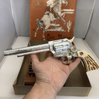 1959 Nichols Mustang 500 Cap Gun W  Holster Belt And Original Box