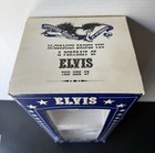 1977 Mccormick Elvis Presley Whiskey Decanter Music Box With Original Box