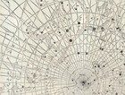 1888 Antique North Pole Star Map Constellation Chart Astronomy Print 3027