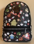 Disney Parks Loungefly Nightmare Before Christmas Chibi Backpack   Ears Set-euc