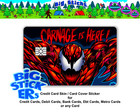 Carnage   Venom Credit Card Skin Cover Smart Sticker Skin Wrap Decal
