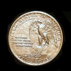 1925 - Au Authentic Stone Mountain 50c Silver Half Dollar Coin Weighs 12 5 Grams