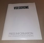 Videodrome  1983  Cronenberg  Debbie Harry - Rare Movie Press Kit  11 Photos 