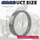 2pcs Compatible With Harley Exhaust Gasket motorcycle Exhausts Flange Gasket Rep