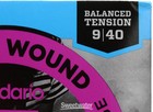 D addario Exl120bt Nickel Wound Electric Strings - 009- 040 Balanced Tension