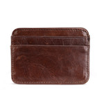 Mens Slim Leather Wallet Card Holder Front Pocket Wallets Credit Id Pocket Thin