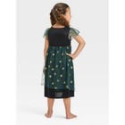 Be Wicked -kids Green And Black Fairy Costume