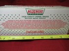 1938 Chevrolet Krispy Kreme Delivery Truck Diecast Metal W  Box - Coin Bank Vtg 