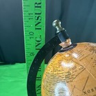 Vintage Globe World Map Height 11  