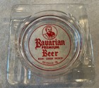 Vintage   Bavarian Premium Beer Mount Carbon Brewery Pottsville Pa Glass Ashtray